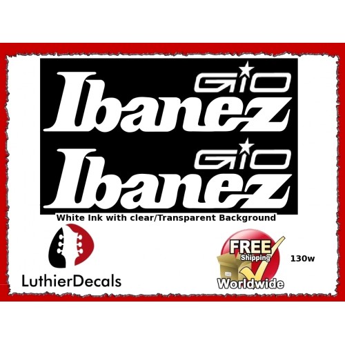 Ibanez Gio Guitar Decal 130w